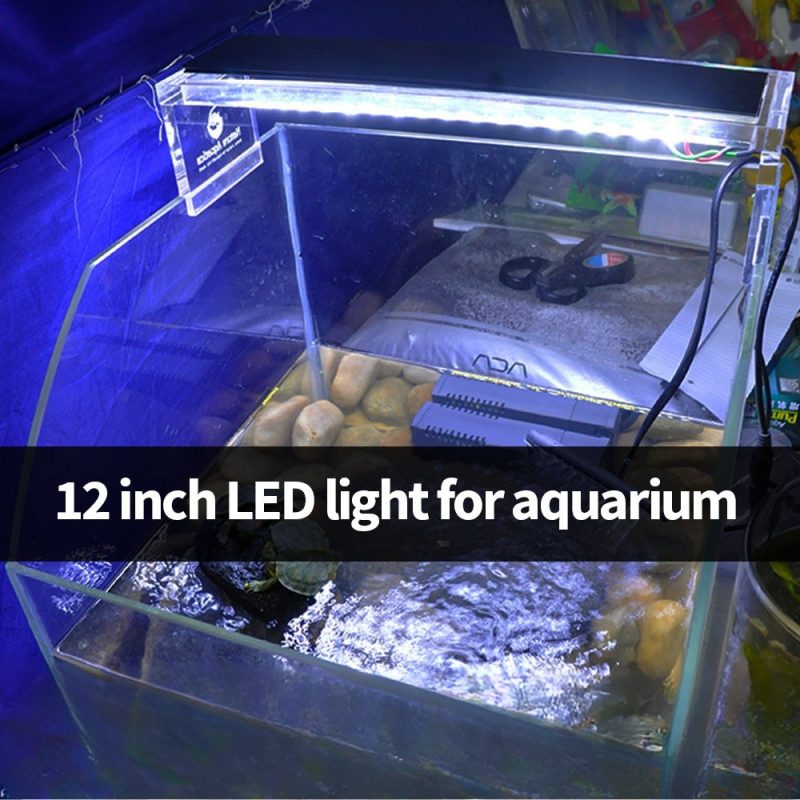 12”LED Light For Aquarium ( 5 Panel – WWWRB)