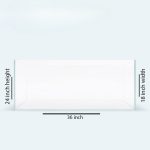 36″x18″x24″ Crystal Glass Aquarium Tank