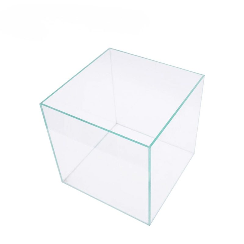 9x9x9 inch Cube- Crystal Glass Aquarium Tank
