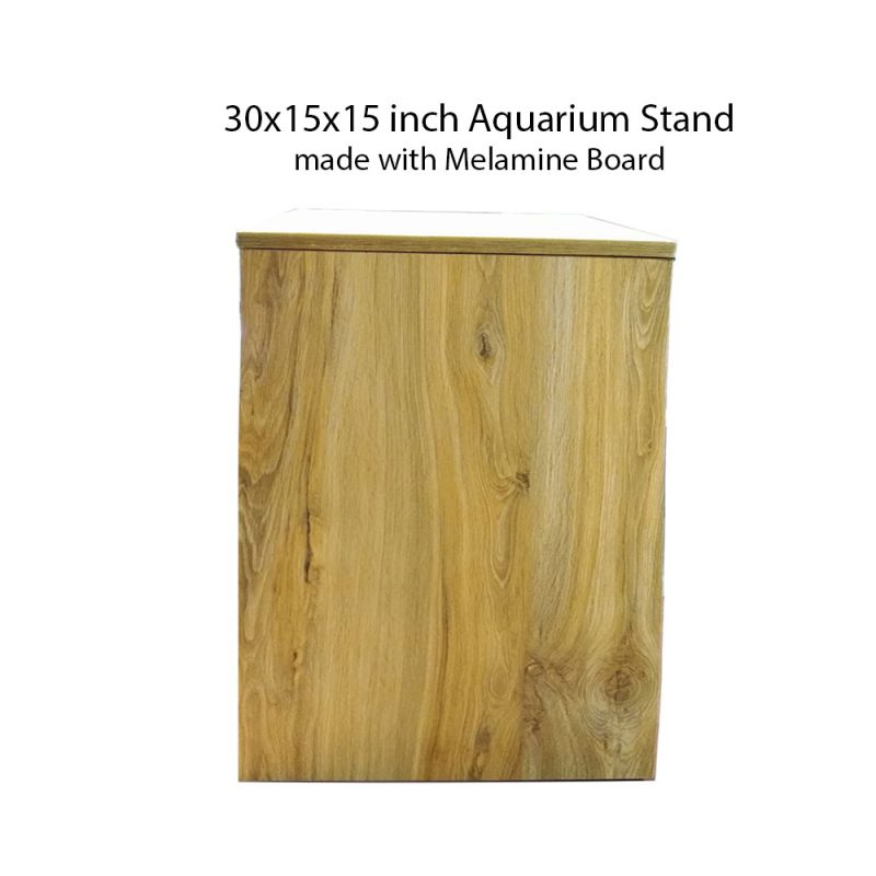 Aquarium Stand made with Melamine Board- 15″Lx15″Wx30″H Inch