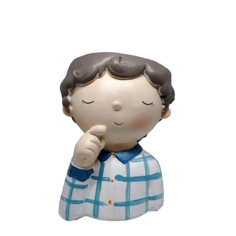 Boy Doll Plant Pot for Aquarium
