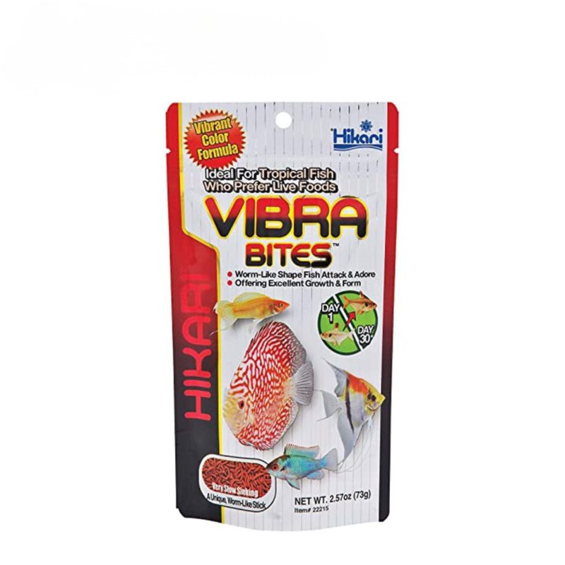 Hikari Vibra Bites- Live Foods For Tropical Fish(73g)