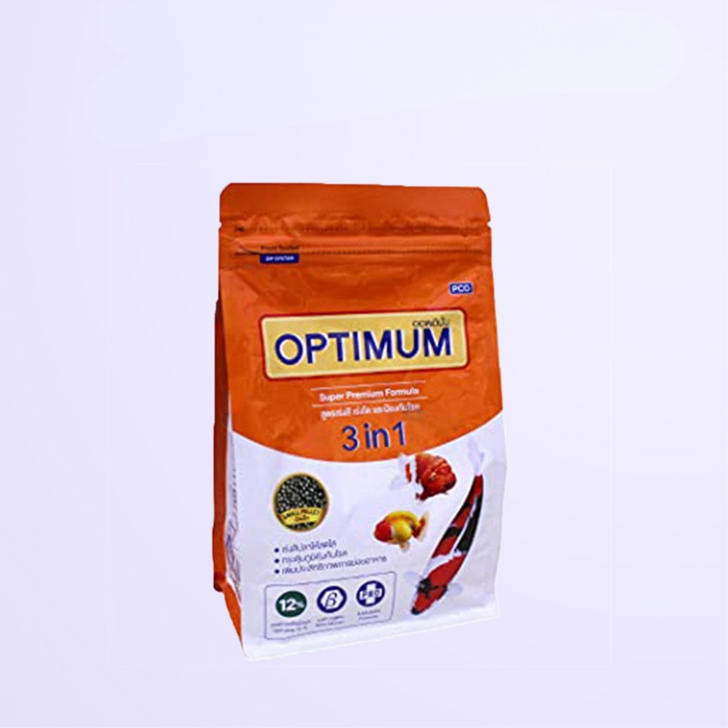 Optimum Super Premium Formula 3 in 1 Small Pellet 12% Spirulina