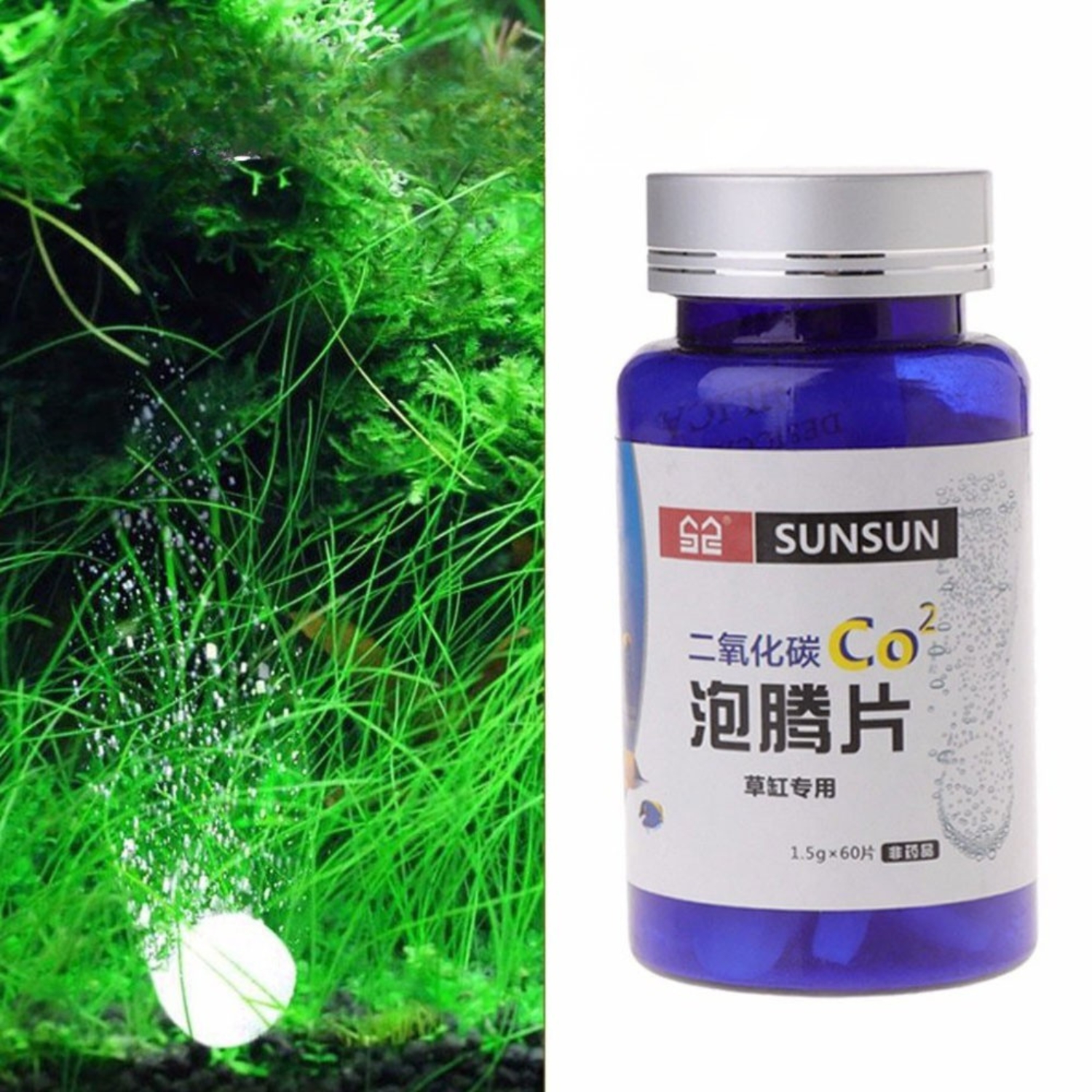 SUNSUN Co2 Tablet- 60pcs