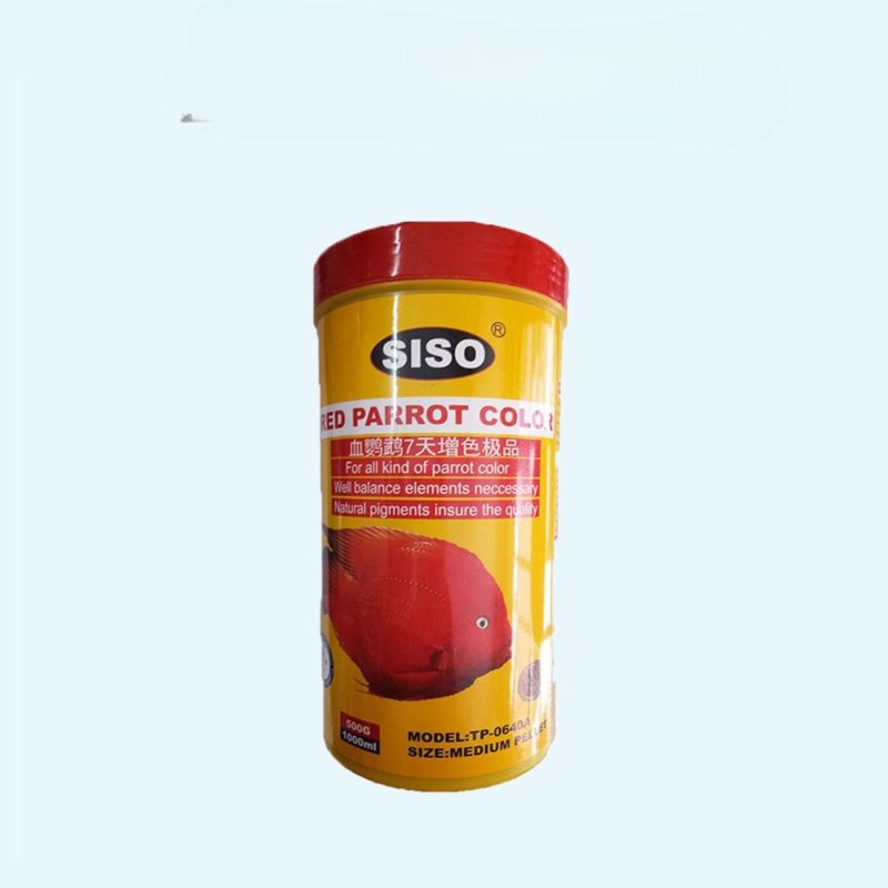 Siso Red Parrot Color Fish Food