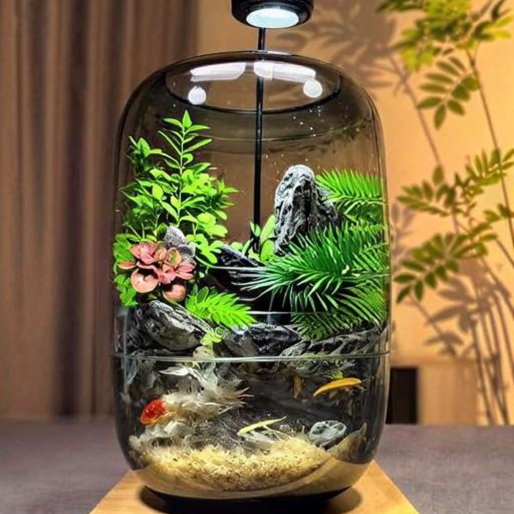 Mini Aquascape Ecosystem